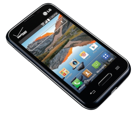 buy Cell Phone LG Optimus Zone 3 VS425PP - Black - click for details